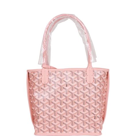 goyard mini anjou pink|anjou mini bag price 2023.